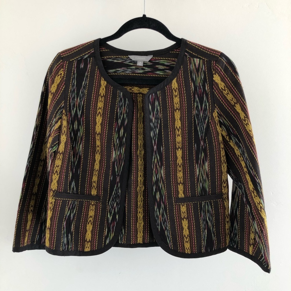 Blazer with stitching detail